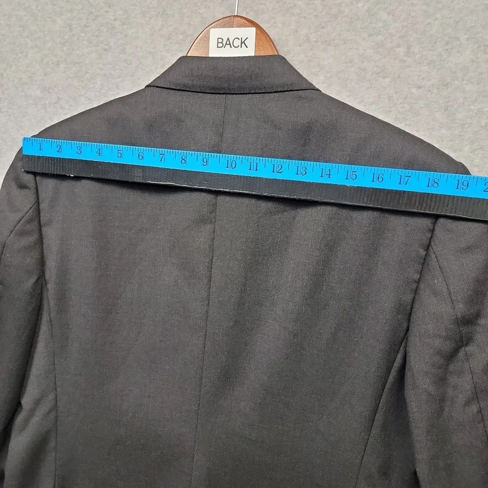 CANALI Italy Wool Dk Gray 2-Button Blazer Jacket AL 13220/32 Mens 41R (US)